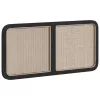  Fejtámla fejtámlával Fekete 120 x 55 x 3 cm Rattan