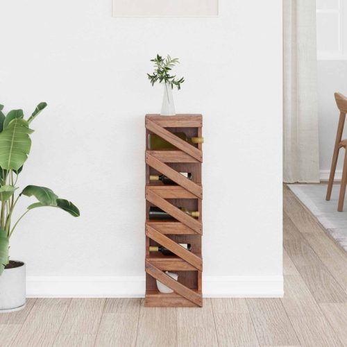  Állvány Barna 24 x 14 x 80 cm Tömör Mahagóni Fa