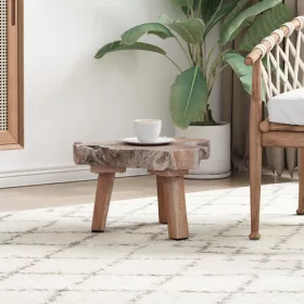    Éjjeli asztal Barna 40 x 40 x 25 cm Szilárd Újrahasznosított Fa