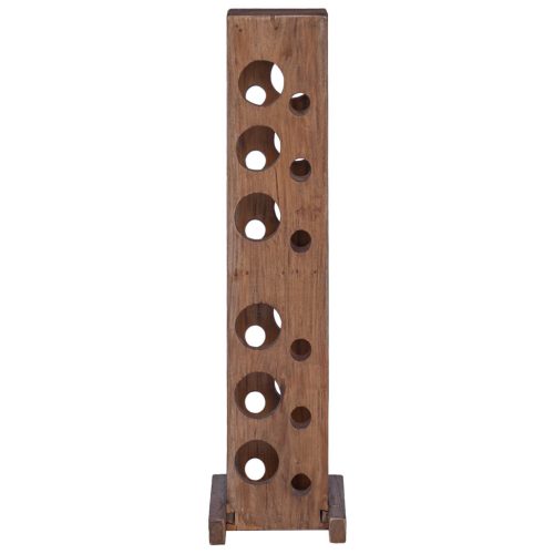  Állvány Barna 20 x 25 x 100 cm Tömör Mahagóni Fa