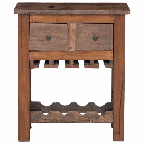  Cabinet Barna 60 x 30 x 70 cm Szilárd Újrahasznosított Fa