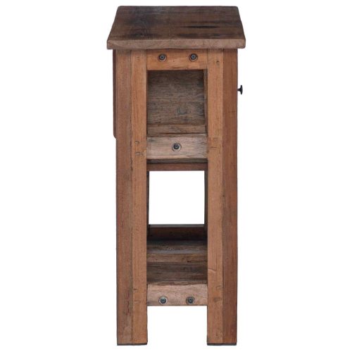  Cabinet Barna 60 x 30 x 70 cm Szilárd Újrahasznosított Fa