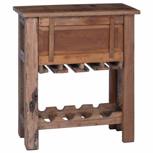  Cabinet Barna 60 x 30 x 70 cm Szilárd Újrahasznosított Fa