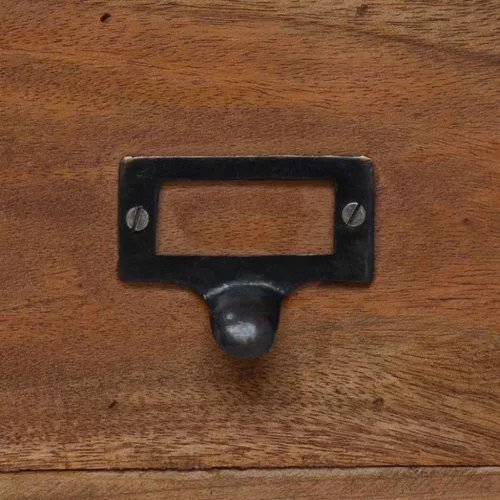  Ceruzatartó Sokszínű 18 x 10 x 12 cm Tömör Mahagóni Fa