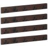  Fogas Barna 60 x 7 x 8 cm Szilárd Újrahasznosított Fa