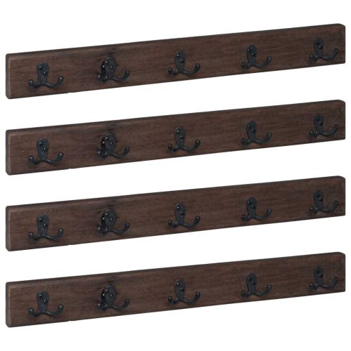  Fogas Barna 60 x 7 x 8 cm Szilárd Újrahasznosított Fa