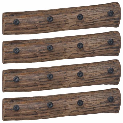  Akasztó Barna 50 x 8 x 12 cm Szilárd Újrahasznosított Fa