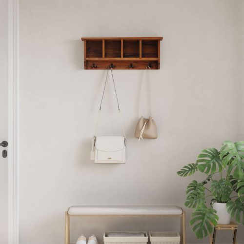  Fogas Barna 70 x 11 x 27 cm Tömör Mahagóni Fa