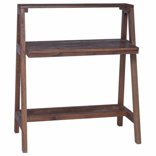  Asztal Barna 90 x 50 x 103 cm Szilárd Újrahasznosított Fa