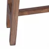  Asztal fiókkal Barna 110 x 30 x 79 cm Tömör Mahagóni Fa
