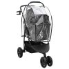  Összecsukható háziállat babakocsi Fekete 78 x 54 x 101 cm