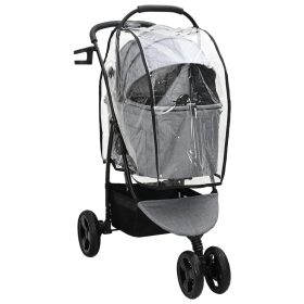    Összecsukható háziállat babakocsi Szürke 78 x 54 x 101 cm