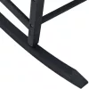  Kerti Hintaszék Fekete 65x84x114 cm HDPE