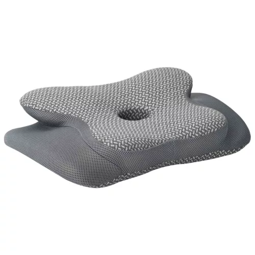  Párna párnával Szürke 60 x 37 x 13 cm Poliészter