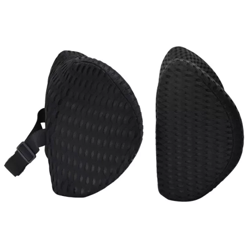  Párna párnával Állítható 2 pcs Fekete 4D Háló