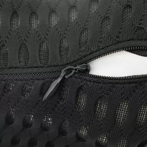  Párna párnával Állítható 2 pcs Fekete 4D Háló