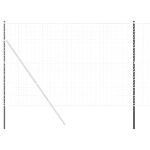  Kerítoszlopok 2 pcs Szürke 210 cm Porszórt Acél