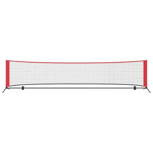  Tenisz háló Fekete és piros 396 x 92 x 87 cm Poliészter