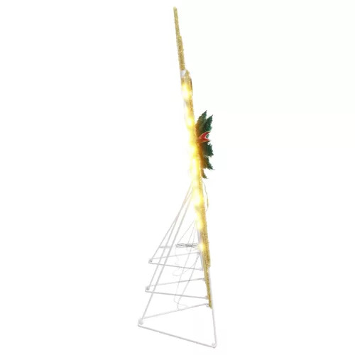  LED rénszarvasok 3 pcs Meleg fehér szövet