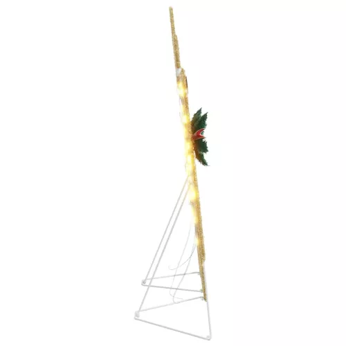  LED rénszarvasok 2 pcs Meleg fehér 45 x 19 x 65 cm szövet