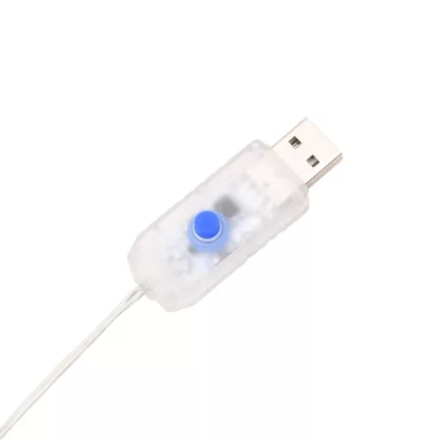  LED rénszarvasok 2 pcs Hideg Fehér 45 x 19 x 65 cm szövet