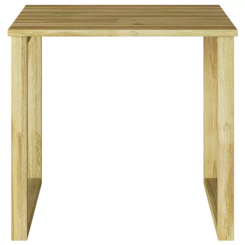  Napágyasztal 50.5x50.5x46 cm Impregnált fenyőfa