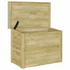  Tároló Doboz Természetes 80 x 44,5 x 57,5 cm Impregnált fenyőfa
