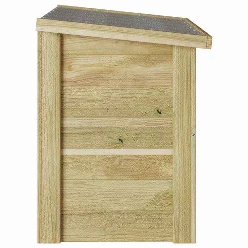  Tároló Doboz Természetes 80 x 44,5 x 57,5 cm Impregnált fenyőfa