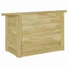  Tároló Doboz Természetes 80 x 44,5 x 57,5 cm Impregnált fenyőfa