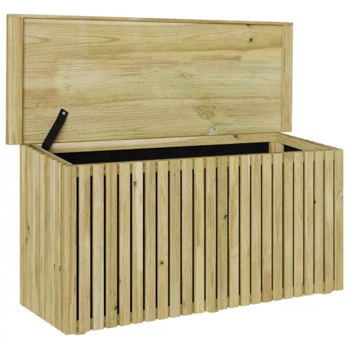  Tároló Láda 119x44x58.5 cm Kezelt Fenyőfa