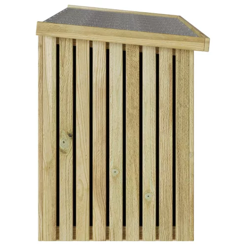  Tároló Láda 119x44x58.5 cm Kezelt Fenyőfa