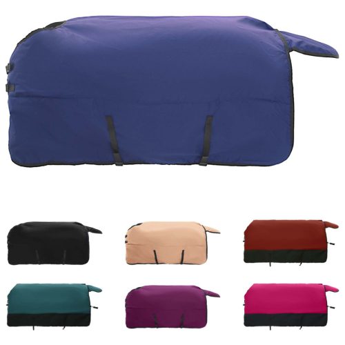  Ló Takaró Sötét Zöld és Fekete 95 cm Poliészter