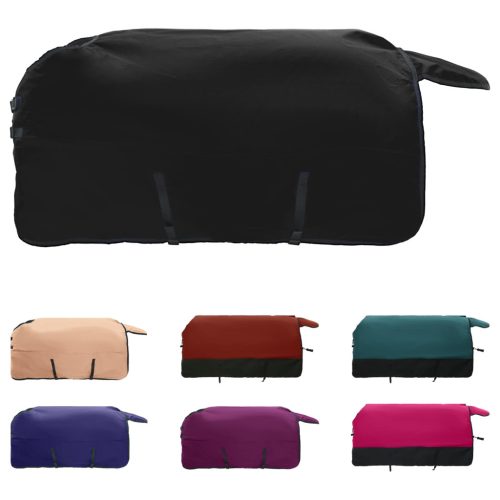  Ló Takaró Sötét Zöld és Fekete 145 cm Poliészter