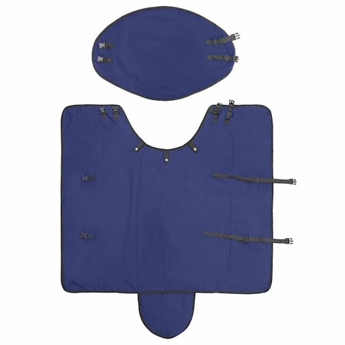  Ló Takaró Sötét Zöld és Fekete 105 cm Poliészter