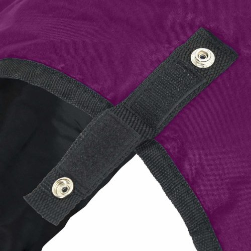  Ló Takaró Sötét Zöld és Fekete 155 cm Poliészter