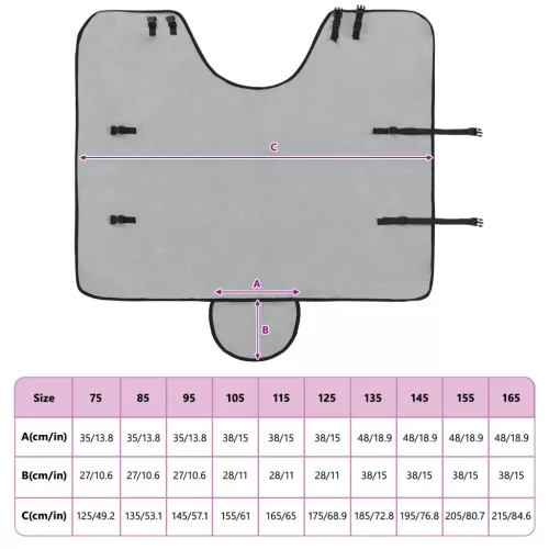  Ló Takaró Teljes világos szürke és rózsaszín Poliészter