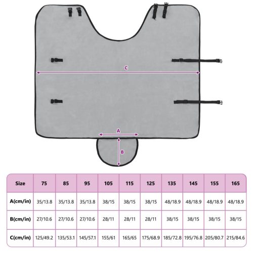  Ló Takaró Teljes világos szürke és rózsaszín Poliészter