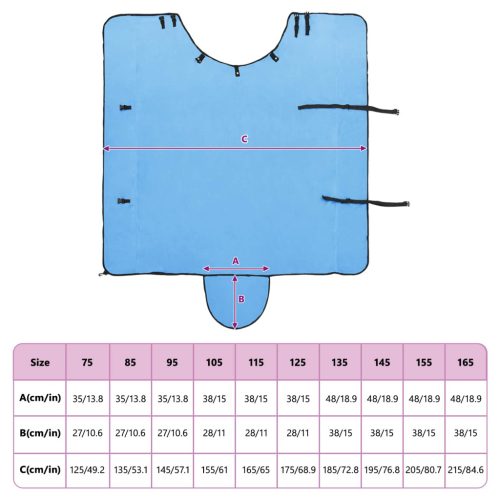  Ló Takaró Teljes Aqua Poliészter