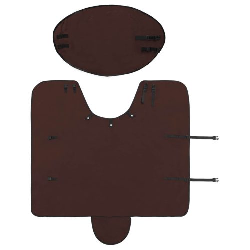  Ló Takaró Teljes Sötét Barna Poliészter