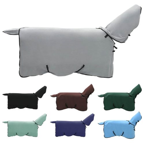  Ló Takaró Teljes világos szürke és rózsaszín Poliészter