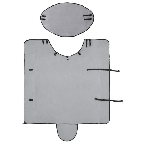  Ló Takaró Teljes világos szürke és rózsaszín Poliészter