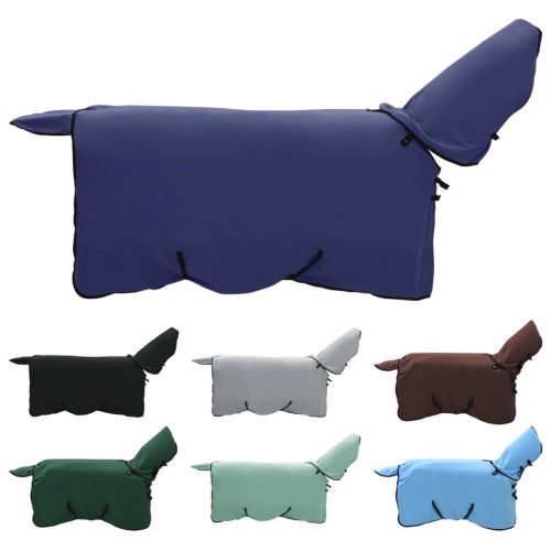  Ló Takaró Sötétkék Poliészter