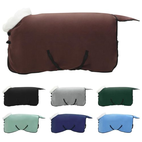  Ló Takaró Teljes Sötét Barna 85 cm Polár fleece