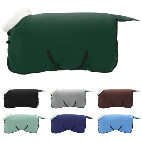  Ló Takaró Teljes sötét zöld 125 cm Polár fleece