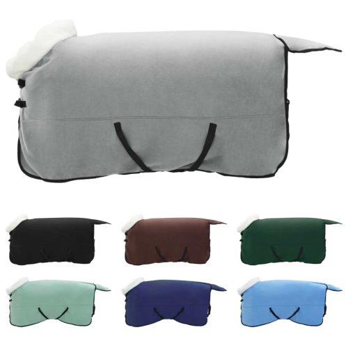  Ló Takaró Teljes sötét zöld 135 cm Polár fleece
