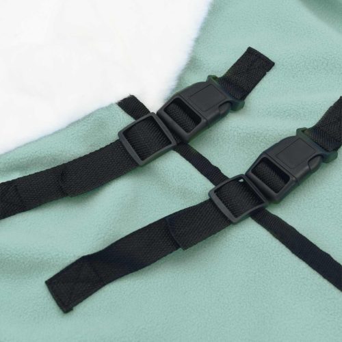  Ló Takaró Teljes sötét zöld 125 cm Polár fleece