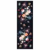  Konyhai szőnyeg Floral Virágok 60 x 180 cm Bársony