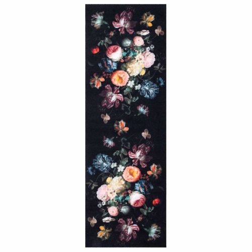  Konyhai szőnyeg Floral Virágok 60 x 180 cm Bársony