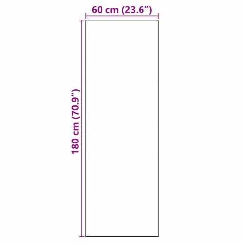  Konyhai szőnyeg Floral Virágok 60 x 180 cm Bársony