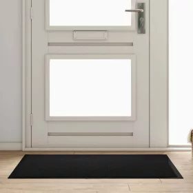  Ajtószőnyeg Fekete 80 x 120 cm Mackófleece